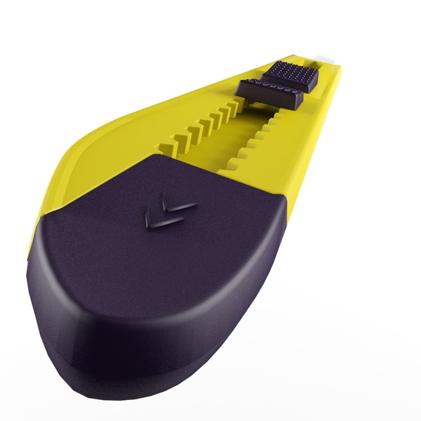 paper cutter 3d model - Paper Cutter... by Gold_D_Roger